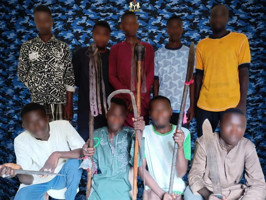 Yan sandan Bauchi ne suka gurfanar da su IMG 20261017 WA0005